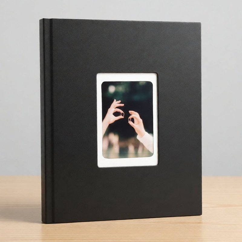 Album Foto Magnetik LNB Cover Polos / Lubang