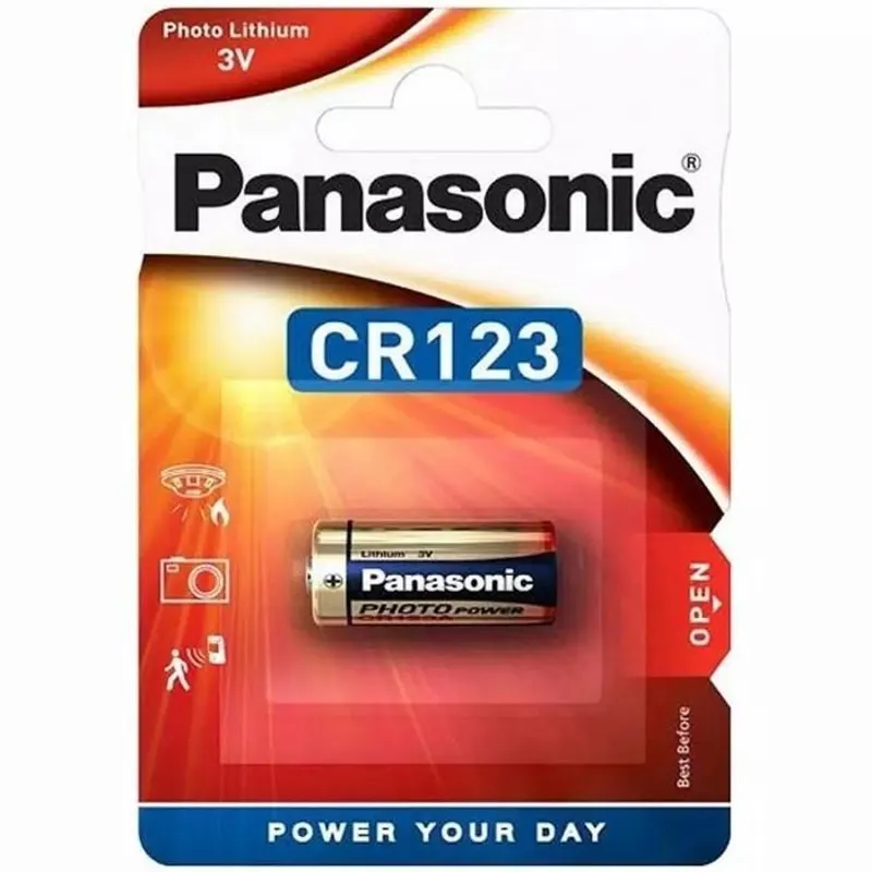 BATERAI PANASONIC CR2 CR123A LITHIUM / BATRE CR
