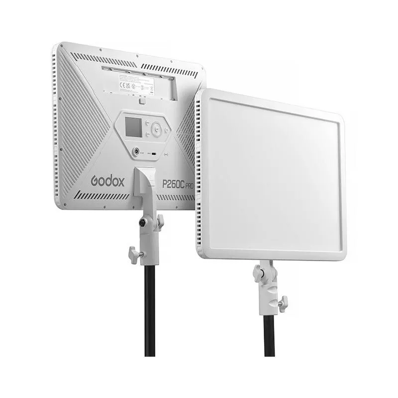 GODOX P260C Pro LED Bi-Color Video Light Panel Baru Bi-Color 2800-6500K