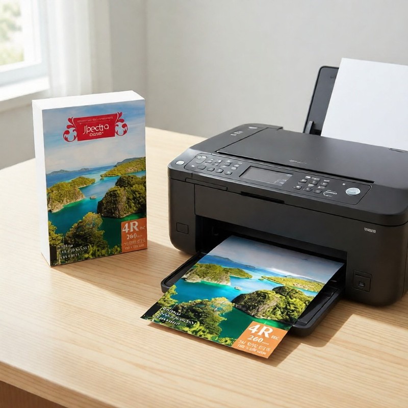 KERTAS FOTO 4R SPECTRA - FUJI / PAPER RC INKJET SILKY 4R 260 GSM
