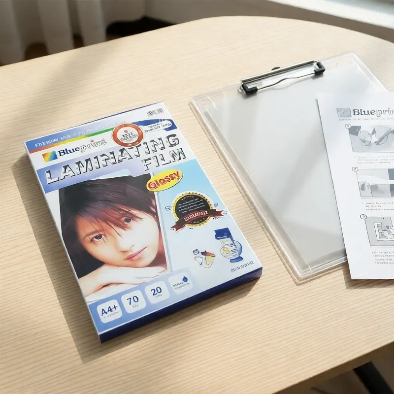 LAMINASI FOTO BLUEPRINT A4 GLOSSY / SILKY