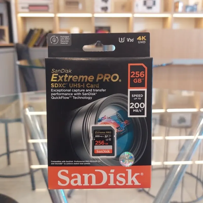MEMORY SD CARD SANDISK EXTREME PRO 128GB 256GB