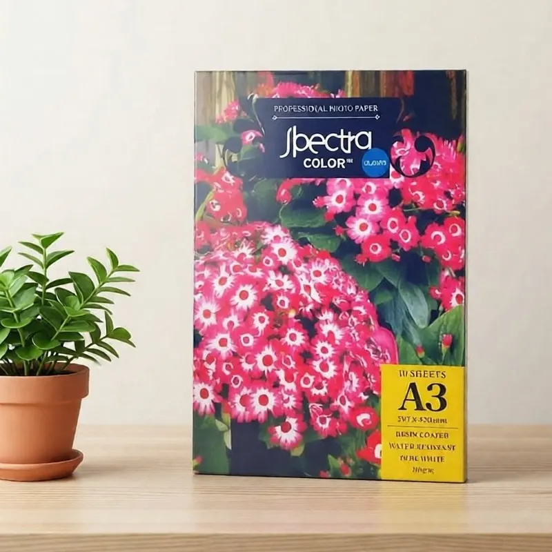 PAPER A3 SPECTRA BLUEPRINT SILKY DAN GLOSSY / KERTAS FOTO A3