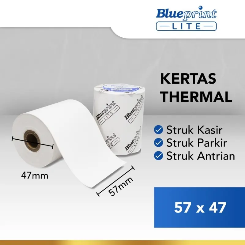 Paper Thermal Blueprint 57x47 Lite / 57X47 Oil Tahan Lakban